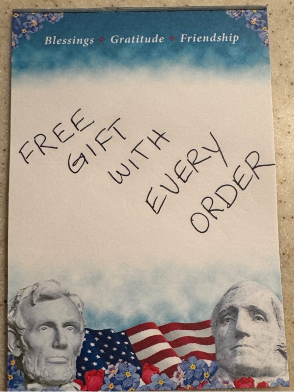 Free Mystery Gift